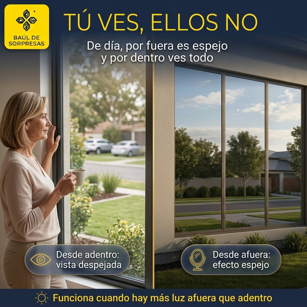 PrivaGlass, Lámina Privacidad Ventanas