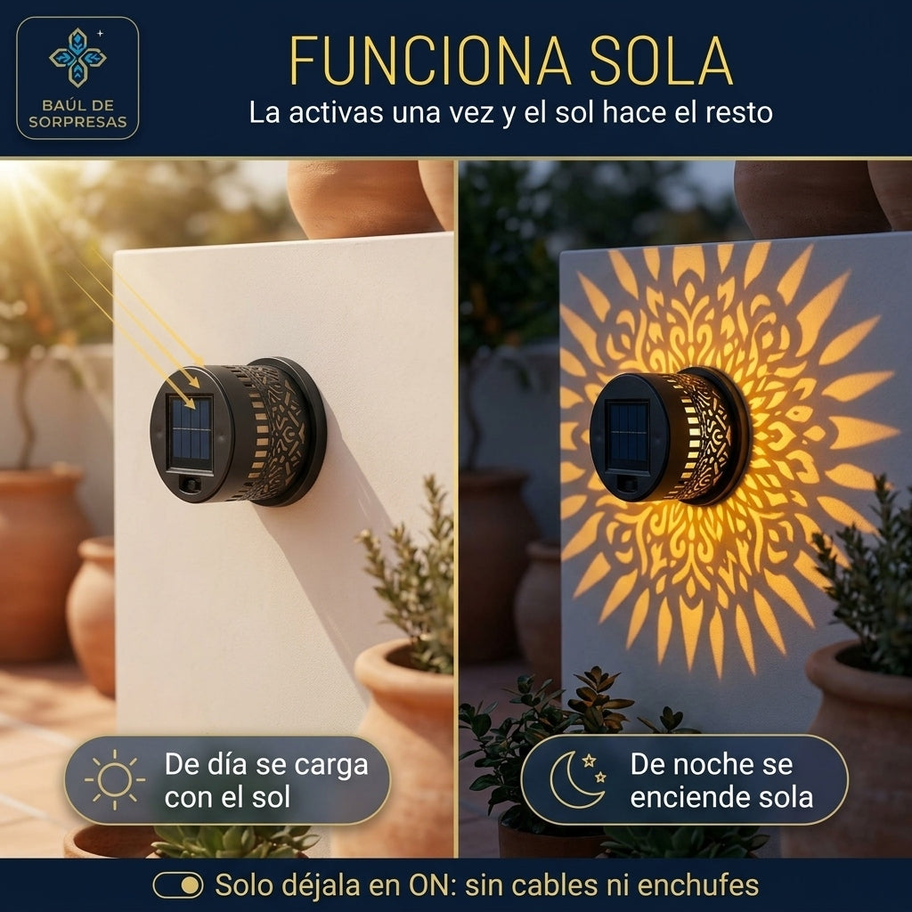 Luces Solares Mandala