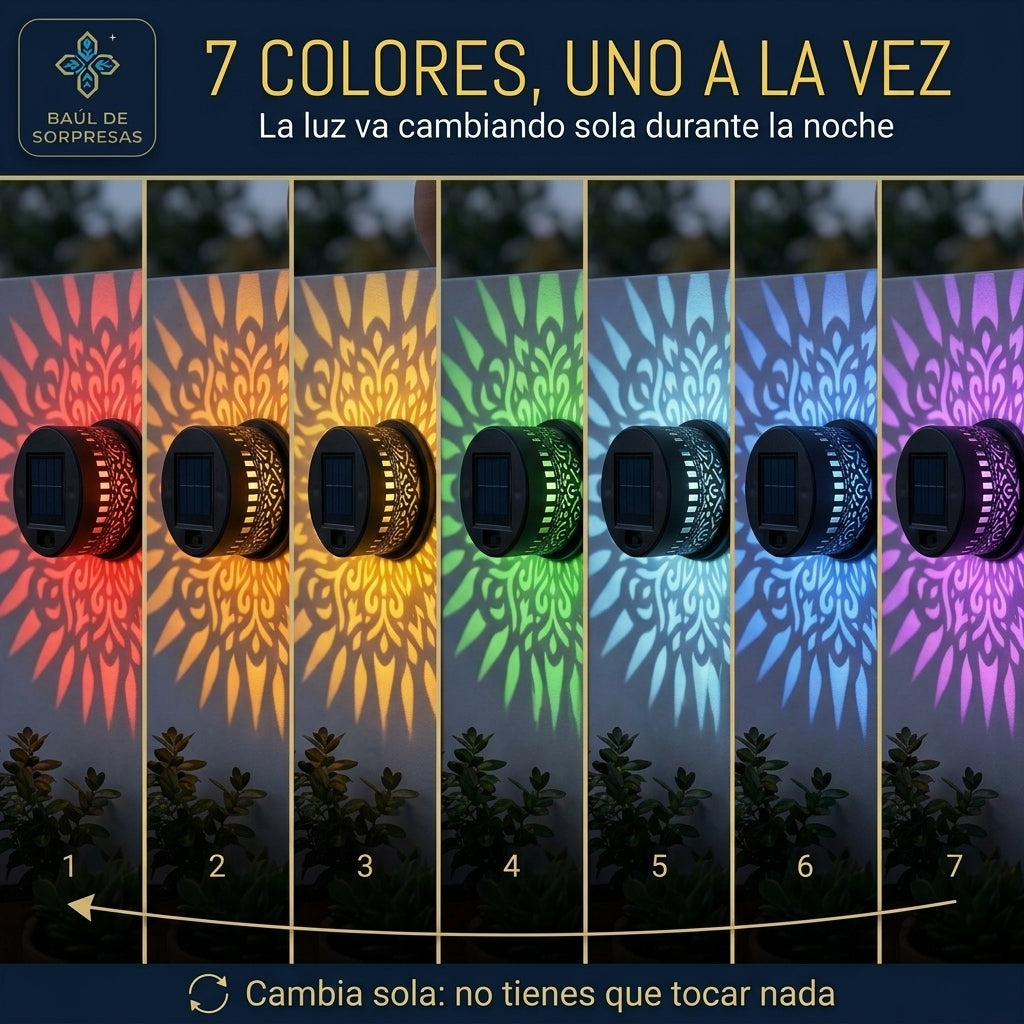 Luces Solares Mandala