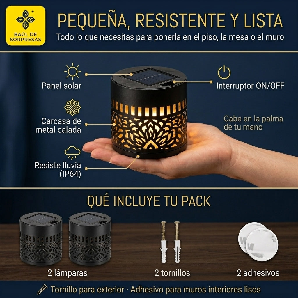 Luces Solares Mandala
