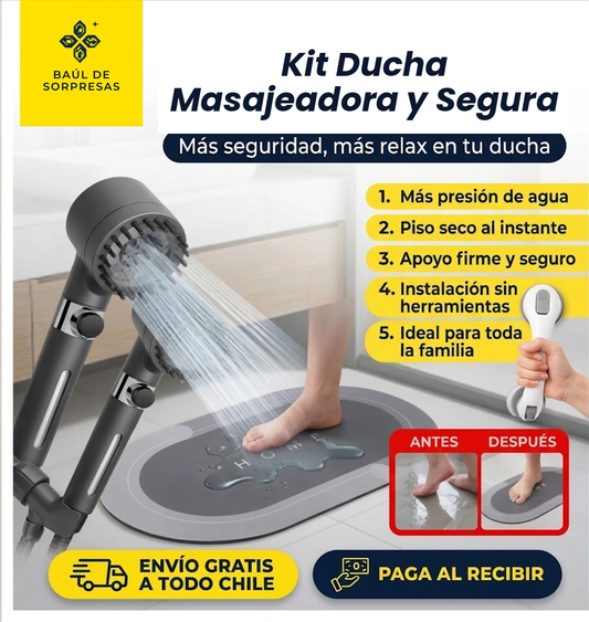 Kit Ducha Masajeadora Segura